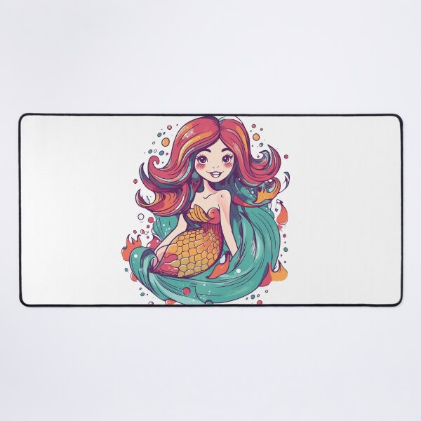 Item preview, TechnoMermaid - FutureTech Cyborg With Clever Scales for Water-Loving Squads designed and sold by DooodleGod.