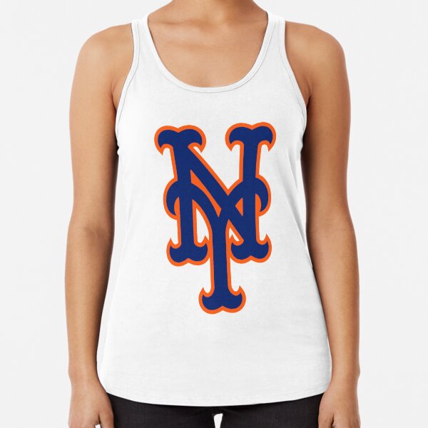 Lids New York Mets Fanatics Branded Women's Simplicity Swing Racerback  Scoop Neck Tank Top
