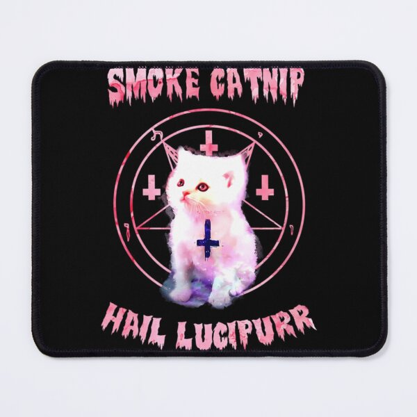 Item preview, SMOKE CATNIP HAIL LUCIPURR designed and sold by dixofcyrds5.