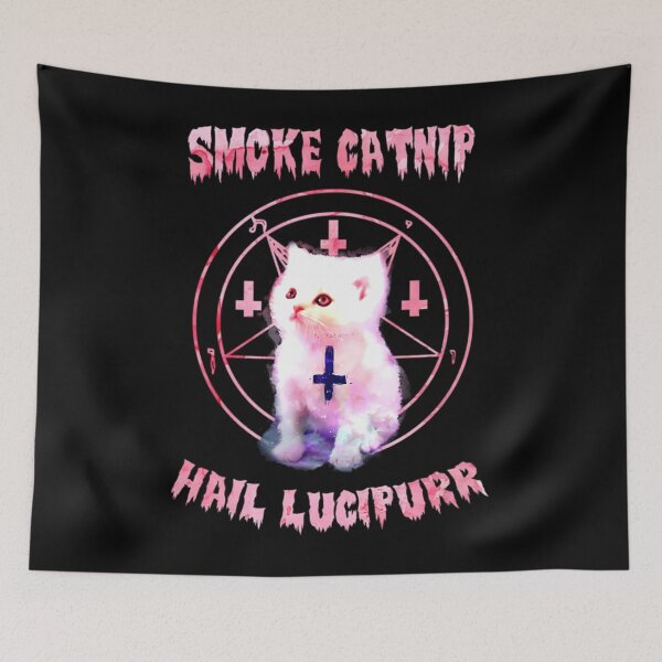 Item preview, SMOKE CATNIP HAIL LUCIPURR   	 designed and sold by dixofcyrds5.