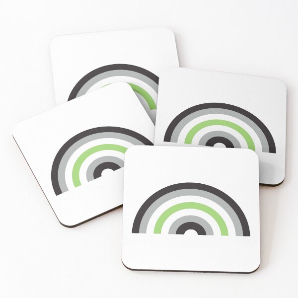 Item preview, Agender Pride Rainbow Sticker designed and sold by IsabelleBellino.