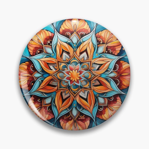 Item preview, Colourful mandala designed and sold by Beyond The Veil.