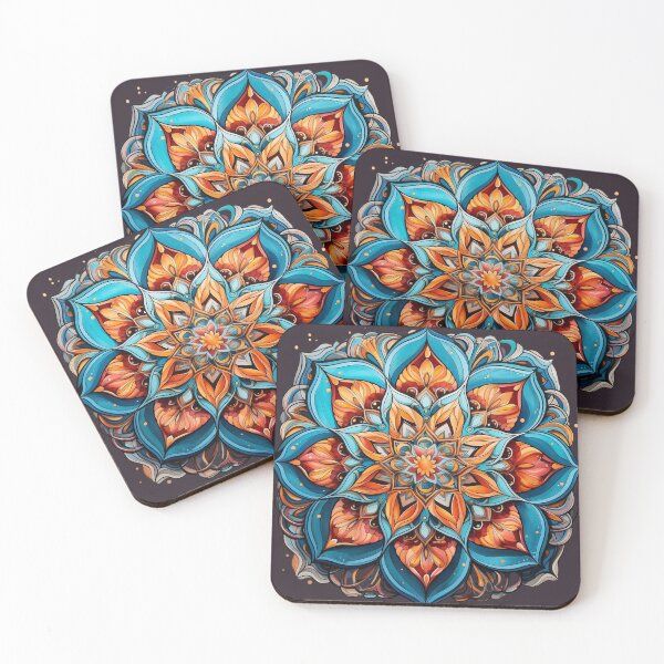 Item preview, Colourful mandala designed and sold by Beyond The Veil.