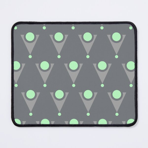 Item preview, Arte geométrico - Volumen dos - Gris y verde designed and sold by DigThatPrint.