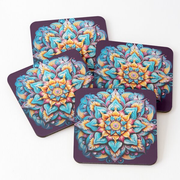 Item preview, Colourful mandala designed and sold by Beyond The Veil.