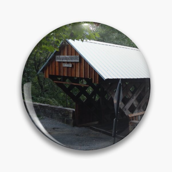 Item preview, Horton’s Mill Covered Bridge 01-05-07 designed and sold by gotucoveredart.