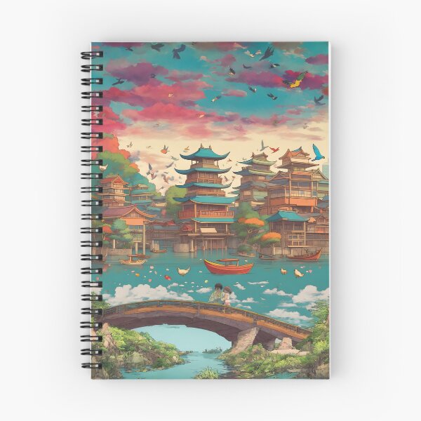 Item preview, Fabulous Japanese Town 0001 "VERY COLOURFUL"  designed and sold by Atooz-Studio.