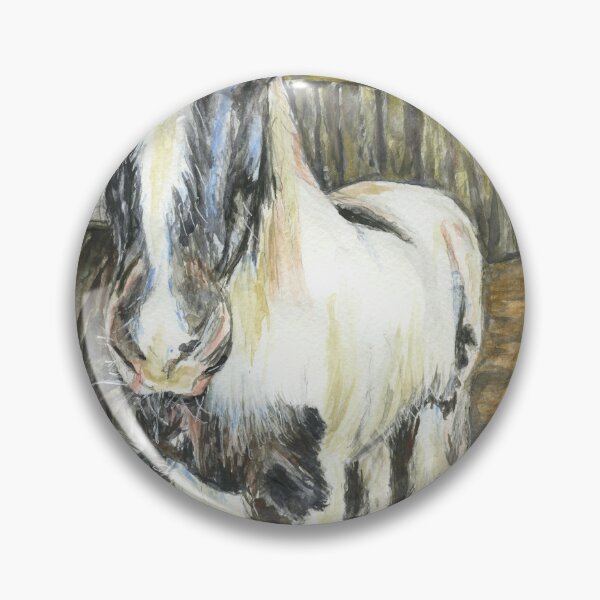 Item preview, Shire horse in his stable designed and sold by LymphomaLass.