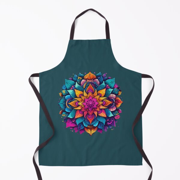 Item preview, colourful mandala designed and sold by Beyond The Veil.