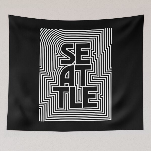 Item preview, seattle city text pattern usa organic synthesis transparent	 designed and sold by qijzorwt74.