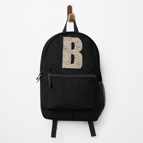 Item preview, Capital letter B cut out paper alphabet black designed and sold by Yana Mustafina | Boho Soulful Designs.