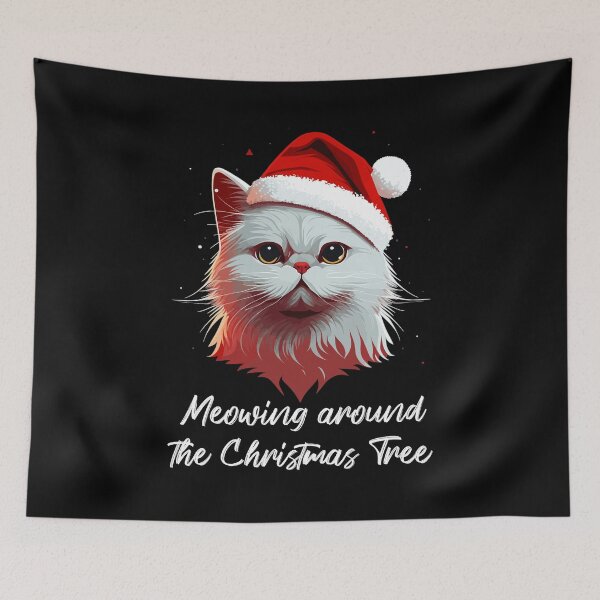 Artikelvorschau, Cute Ugly Christmas Cat Women Men Kids Funny Cat Christmas entworfen und verkauft von KsuAnn.