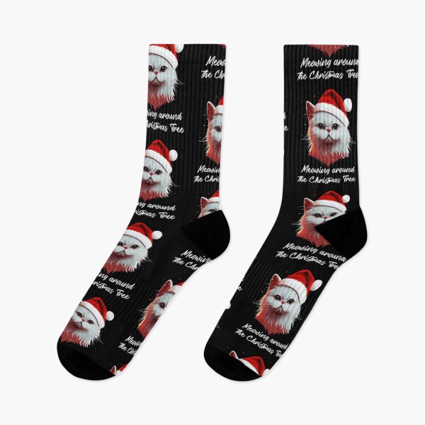 Artikelvorschau, Cute Ugly Christmas Cat Women Men Kids Funny Cat Christmas entworfen und verkauft von KsuAnn.