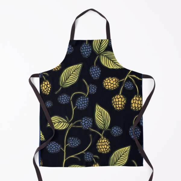 Item preview, Swifts on black background – FRUITS PATTERN 01 designed and sold by MadamPaperHazel.