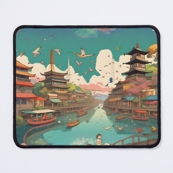Item preview, Fabulous Japanese Town 0002 "VERY COLOURFUL" designed and sold by Atooz-Studio.