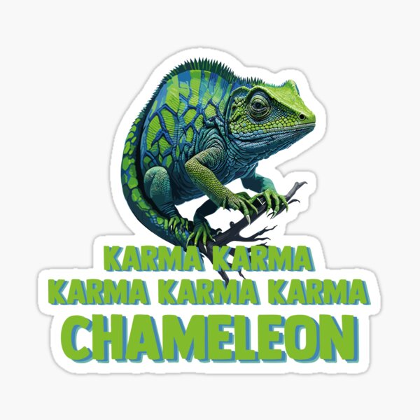 Artikel-Vorschau von  Karma Chamäleon, designt und verkauft von StevenHignell.