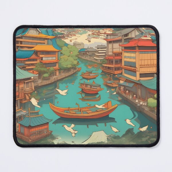 Item preview, Fabulous Japanese Town 0003 "VERY COLOURFUL" designed and sold by Atooz-Studio.
