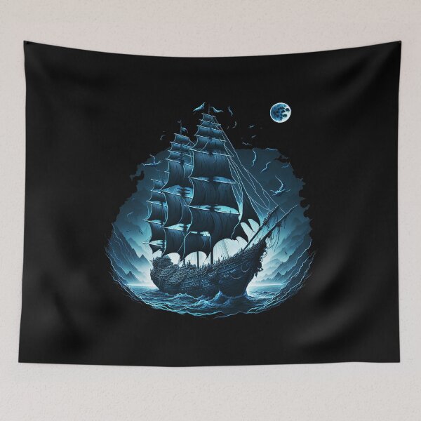 Item preview, Ghost Pirate Ship designed and sold by YrtemmyS.