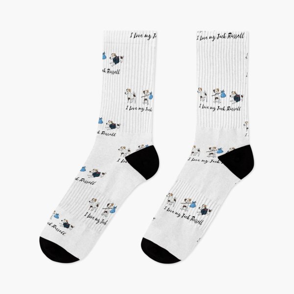 Item preview, I love my Jack Russell cute cartoon designed and sold by MeganOliviaart.