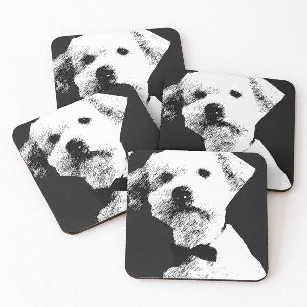 Item preview, Little dog with bow in black and white designed and sold by Memories-in-Pet.