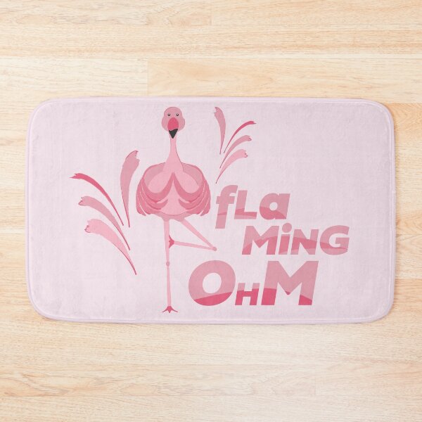 Item preview, Yoga Flamingo Pink designed and sold by iamKaye.