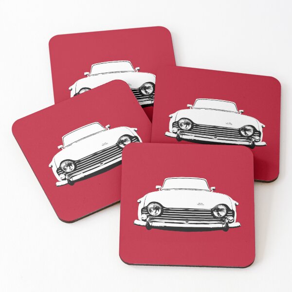 Item preview, Triumph TR250 1960s British classic car monoblock black/white designed and sold by soitwouldseem.