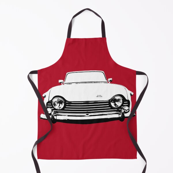 Item preview, Triumph TR250 1960s British classic car monoblock black/white designed and sold by soitwouldseem.