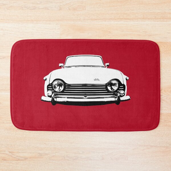 Item preview, Triumph TR250 1960s British classic car monoblock black/white designed and sold by soitwouldseem.