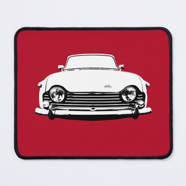 Item preview, Triumph TR250 1960s British classic car monoblock black/white designed and sold by soitwouldseem.