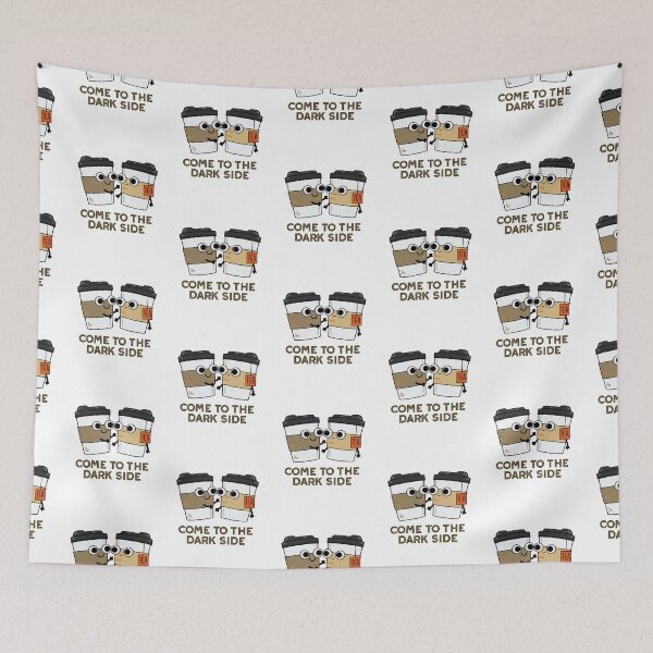Item preview, Come To The Dark Side Funny Coffee Tea Puns  designed and sold by punnybone.