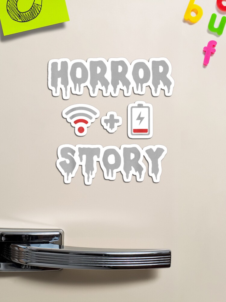 Halloween Horror Story Low Battery No Wifi Graphic Halloween Coffee Mug