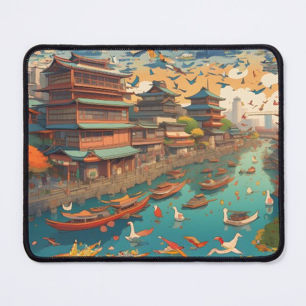 Item preview, Fabulous Japanese Town 0010 "VERY COLOURFUL" designed and sold by Atooz-Studio.