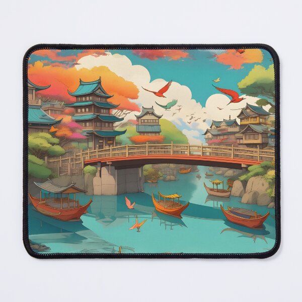 Item preview, Fabulous Japanese Town 0011 "VERY COLOURFUL" designed and sold by Atooz-Studio.