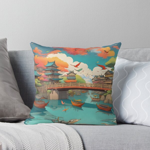 Item preview, Fabulous Japanese Town 0011 "VERY COLOURFUL"  designed and sold by Atooz-Studio.