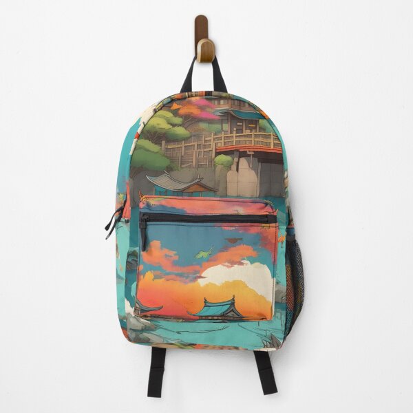 Item preview, Fabulous Japanese Town 0011 "VERY COLOURFUL"  designed and sold by Atooz-Studio.
