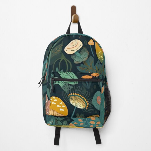 Item preview, Aesthetic Mushrooms and Plants Background designed and sold by TheFullFantasy.