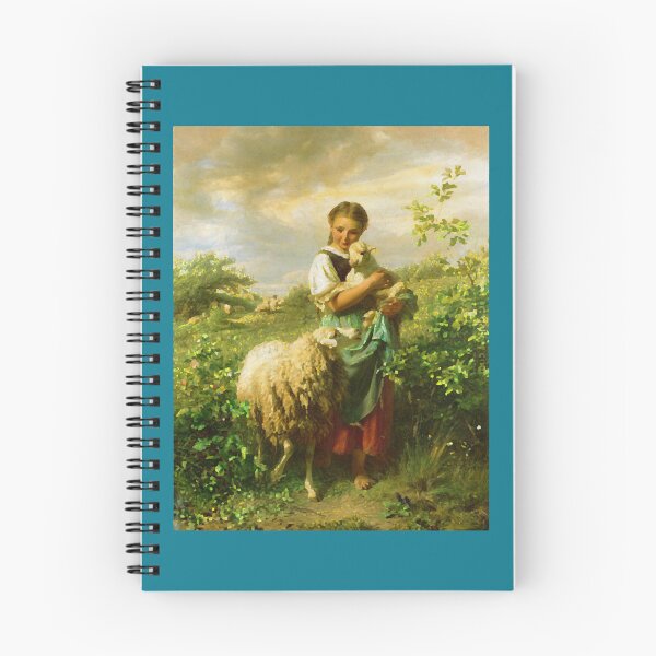 Item preview, Johann Baptist Hofner The Shepherdess 1866 designed and sold by HerrmannAdela.