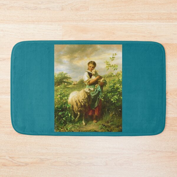 Item preview, Johann Baptist Hofner The Shepherdess 1866 designed and sold by HerrmannAdela.