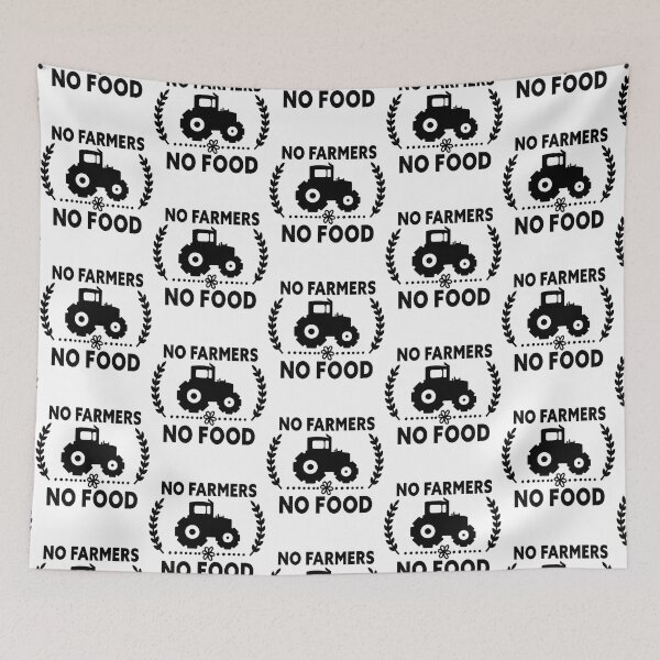 Item preview, No Farmers No Food - Farmers, farmers, farmers bring us the food designed and sold by HerrmannAdela.