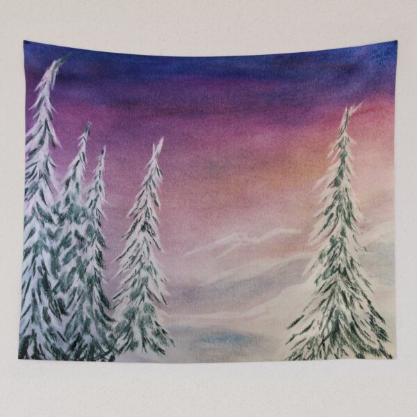 Item preview, A Winter Purple Sunset designed and sold by Scott and Mary Schneider art_photography.