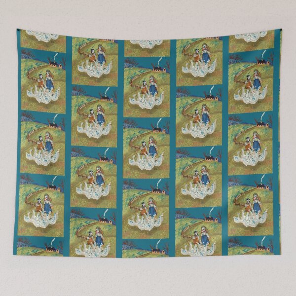 Item preview, The little goose shepherdess designed and sold by HerrmannAdela.