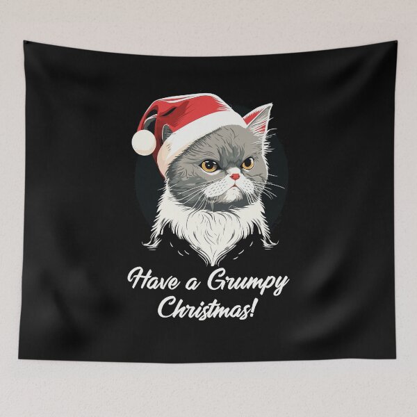 Item preview, Cute Ugly Christmas Cat Women Men Kids Funny Cat Christmas designed and sold by KsuAnn.