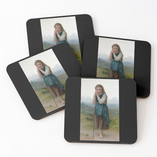 Item preview, The Little Shepherdess (1891) - William Bouguereau designed and sold by HerrmannAdela.