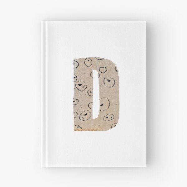 Item preview, Capital letter D cut out paper alphabet designed and sold by Yana Mustafina | Boho Soulful Designs.