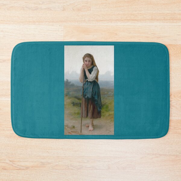 Item preview, The Little Shepherdess (1891) - William Bouguereau designed and sold by HerrmannAdela.