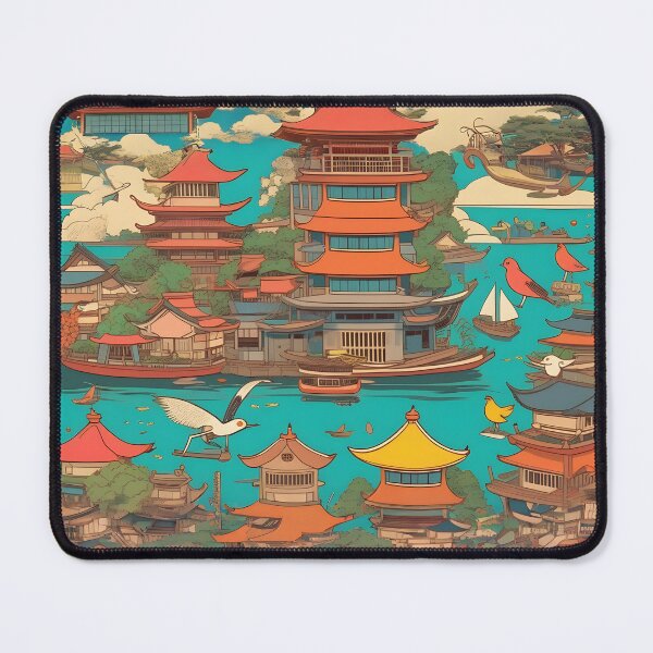 Item preview, Fabulous Japanese City 0014 "VERY COLORFUL" designed and sold by Atooz-Studio.