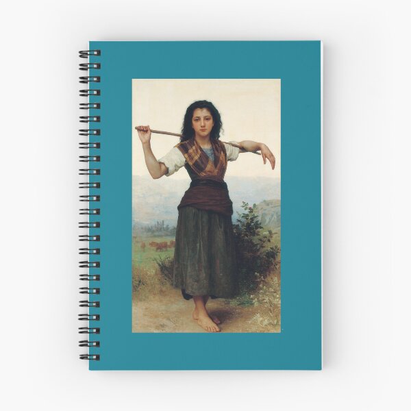 Item preview, The Little Shepherdess (1889) - William Bouguereau designed and sold by HerrmannAdela.