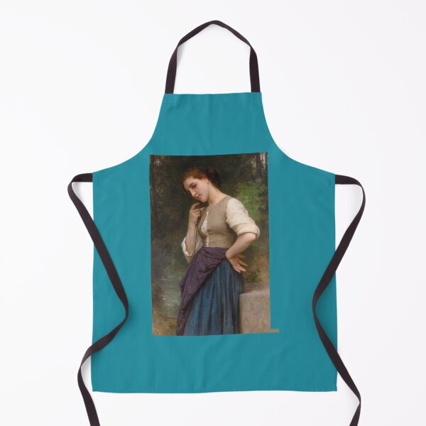 Item preview, The Shepherdess (1895) - William Bouguereau designed and sold by HerrmannAdela.