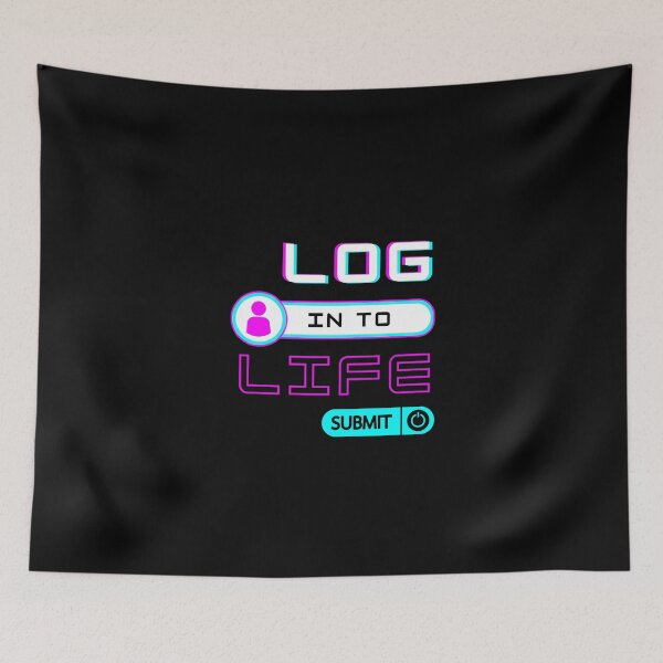 Item preview, Log in to life  designed and sold by KarmeLoveArt.