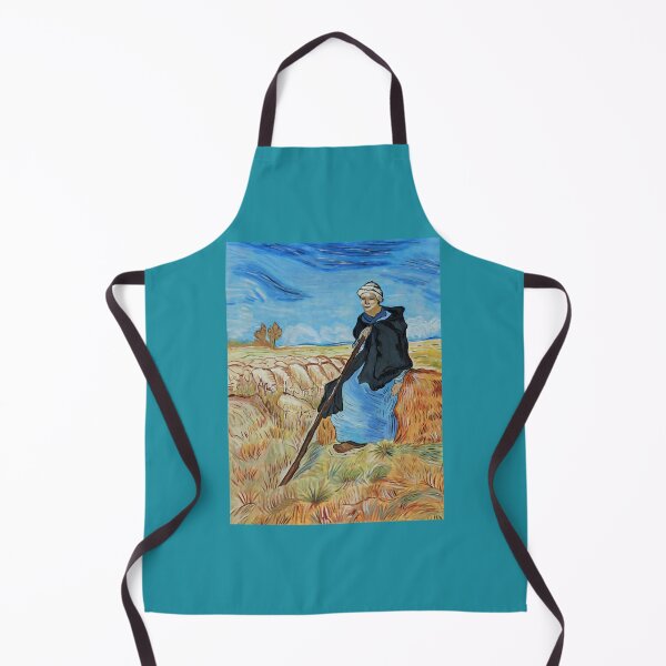 Item preview, Vincent Van Gogh, The Shepherdess, Acrylic painting designed and sold by HerrmannAdela.